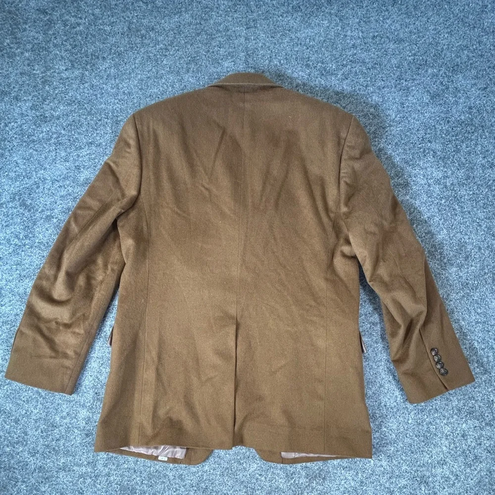 JoS. A. Bank Sport Blazer Men’s‎ 42L Tan Wool Cashmere 2- Button